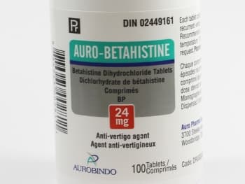 serc betahistine anti-vertigo 