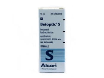 Betoptic S Eye Drops Solution 