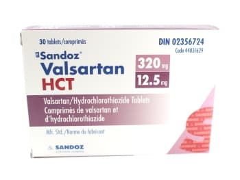 Valsartan/HCTZ Diovan 320 mg/12.5mg sale