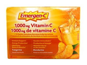 Emergen C vitamin c otc
