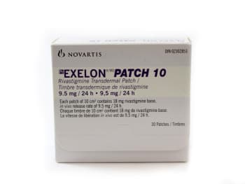 exelon Rivastigmine Transdermal patch