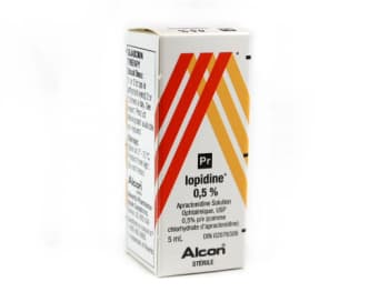 Iopidine 0.5 %/5 ml eye drops