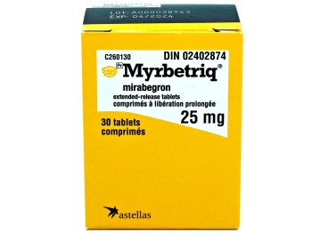 order Myrbetriq 25 mg 30 tabs