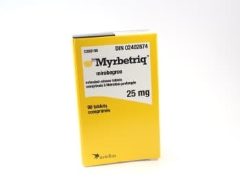 Myrbetriq 25mg from Astellas Pharma by Canadian Pharmacy World Buying Myrbetriq 25 mg