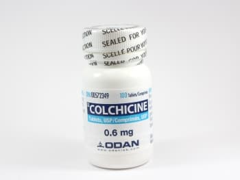 generic Colchicine 0.6mg new package