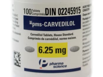 pms-carvedilol 6.25 mg