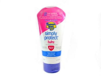Simply Protect Baby Lotion SPF 50 sunscreen from Banana Boat by Canadian Pharmacy World Banana Boat Simply Protect Baby Lotion SPF 50