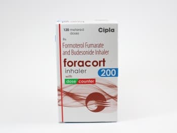 Budesonide/Formoterol 200 mcg/6 mcg/120 dose