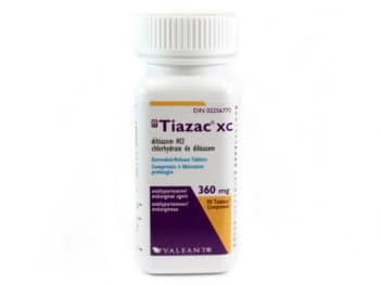 Tiazac XC 360mg by Valeant