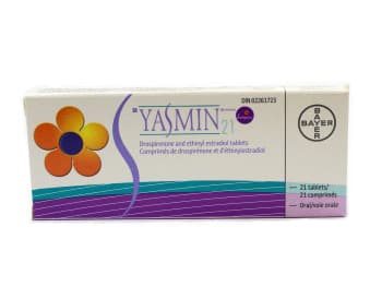 Yasmin 21 day birth control