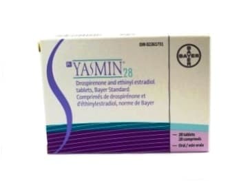 Yasmin 28 day contraception